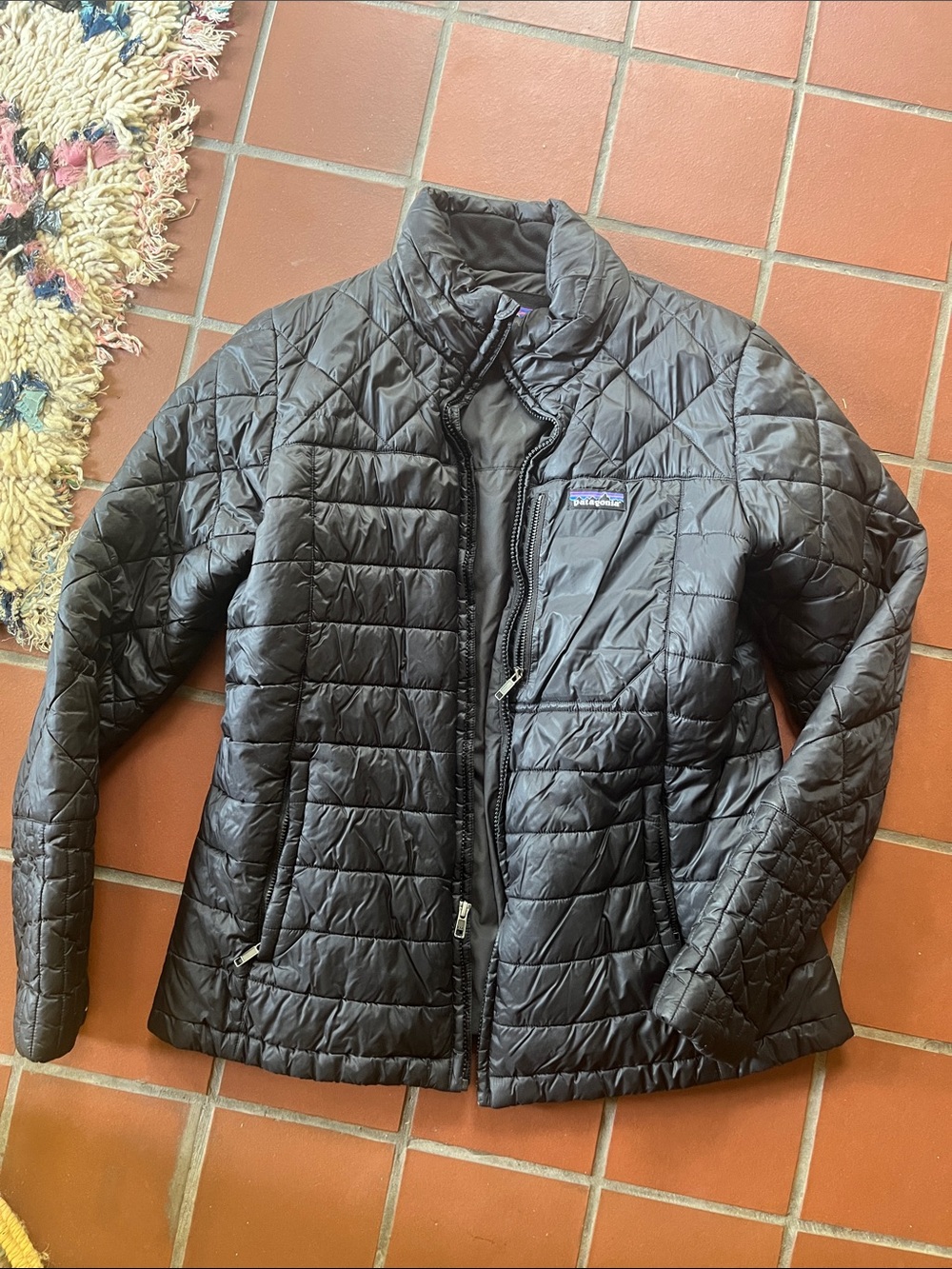 Patagonia Black Quilted Packable Women's Puffer Jacket